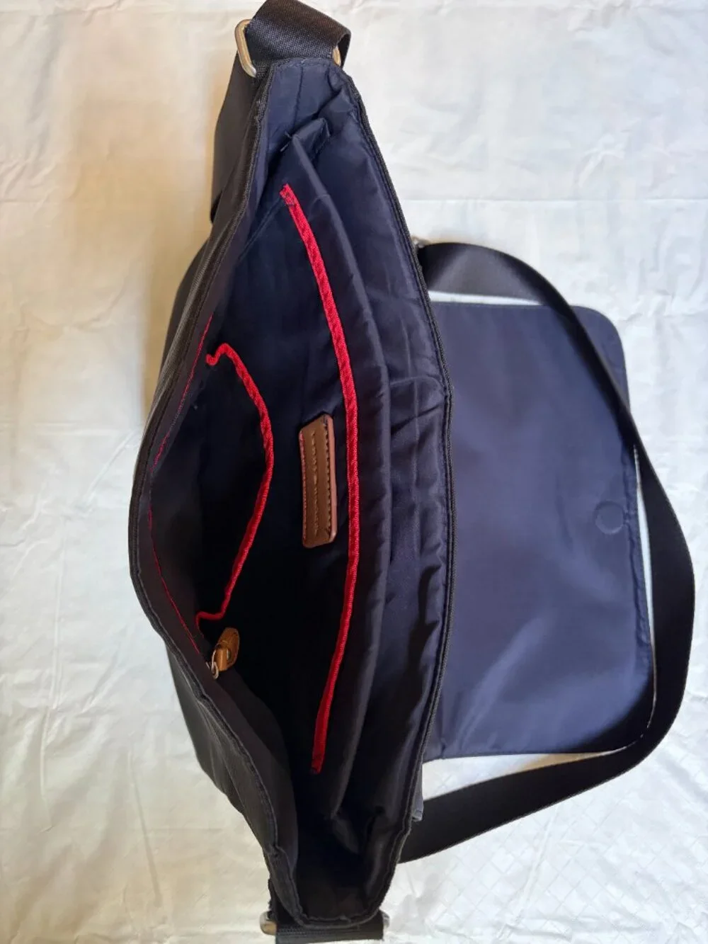 Tommy Hilfiger - Black Messenger Bag - New